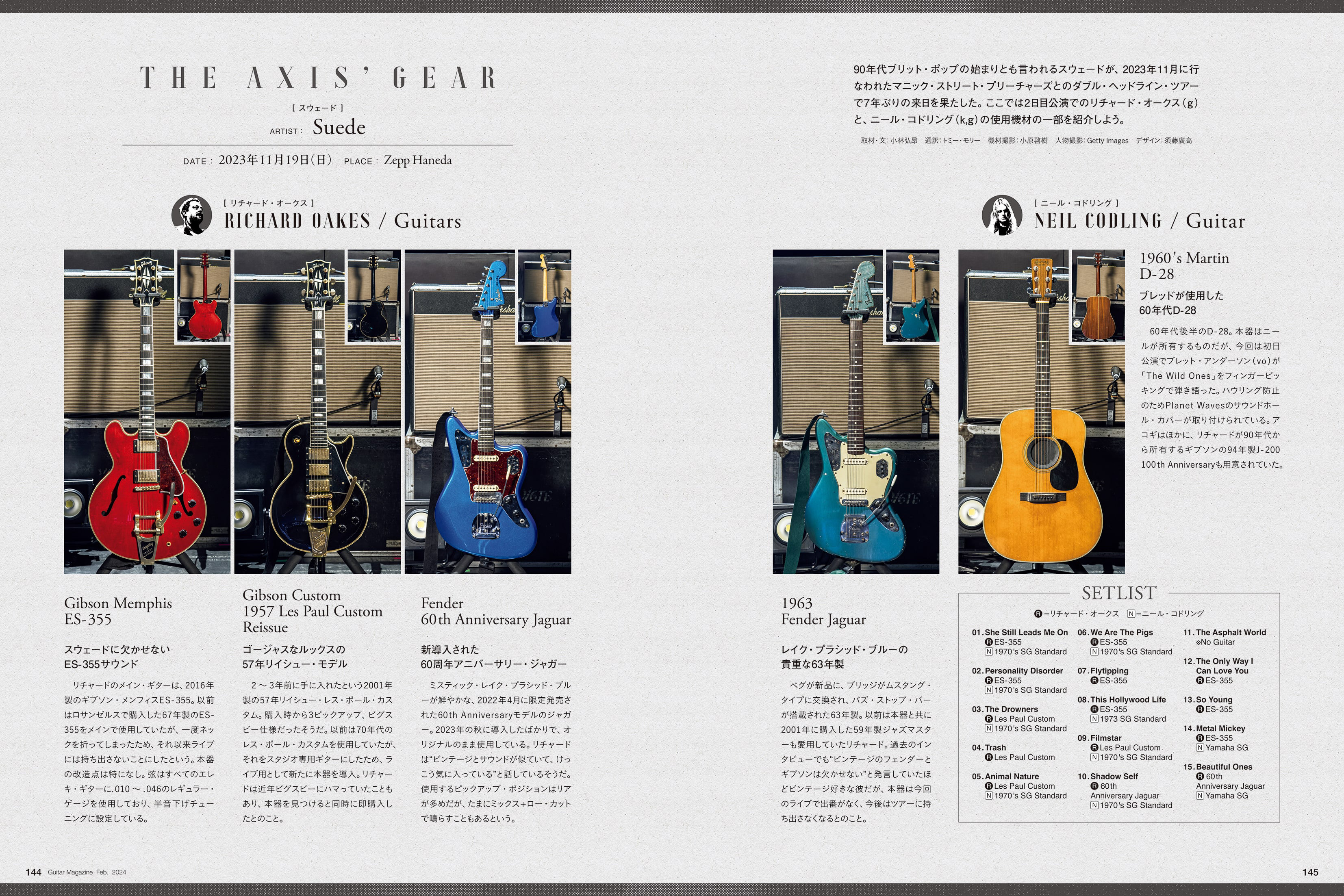 ギター・マガジン 2024年2月号|MAGAZINES|リットーミュージック