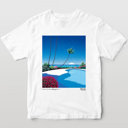 バケーション気分を盛り上げてくれる夏アイテム！ 永井博氏のイラストTシャツ＆トートバッグが登場！|NEWS|リットーミュージック