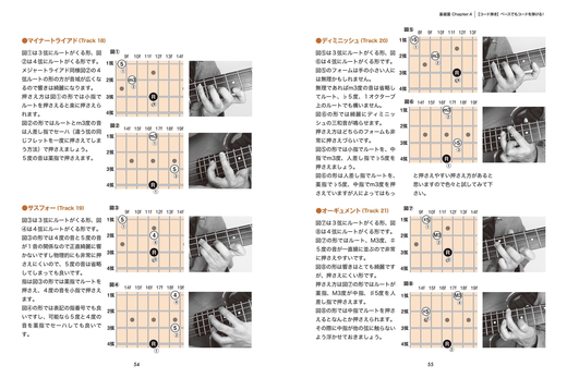 見て・すぐ・わかる 指板で解説！ベーシストのためのコード理論|商品一覧|リットーミュージック